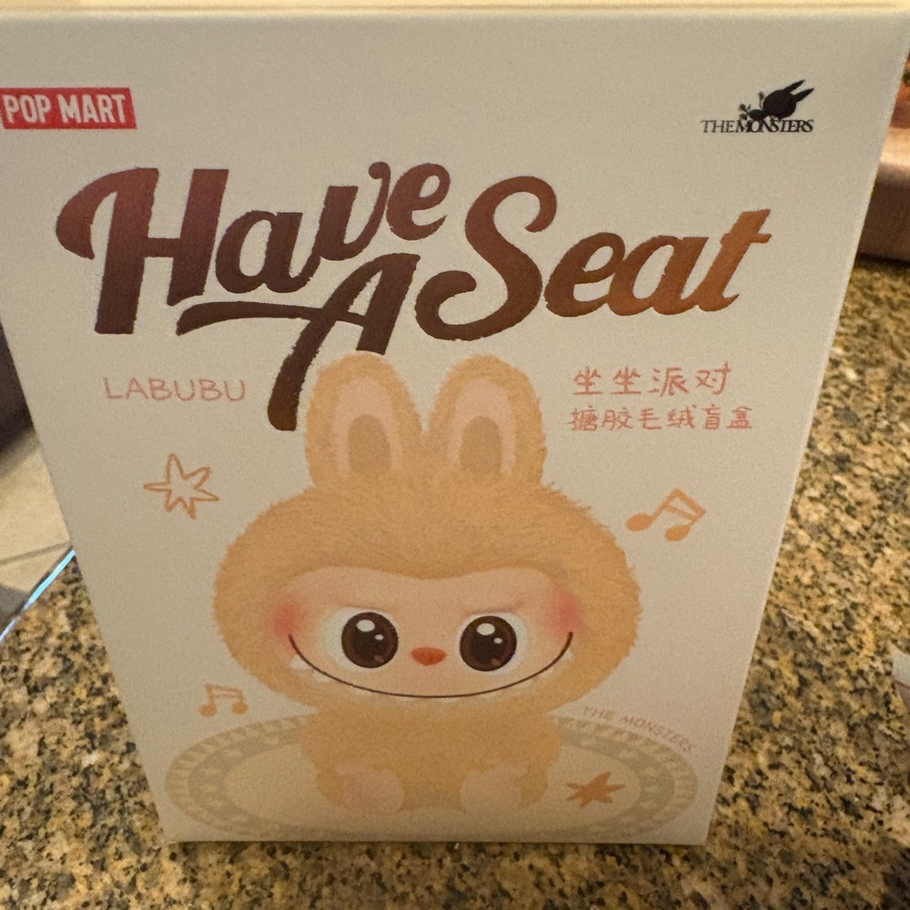 Pop Mart Labubu 'Have A Seat' Figurine “QuQu”